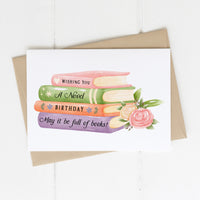 A Novel Birthday Card