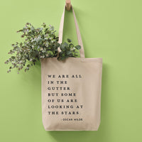 We Are All In The Gutter Recycled Cotton Tote Bag