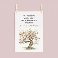 The Wonderful Words of Anne Shirley Postcards