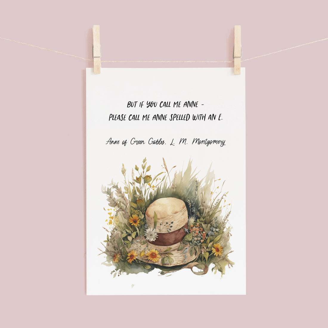 The Wonderful Words of Anne Shirley Postcards