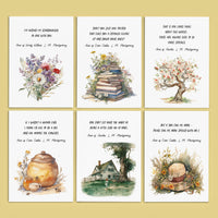 The Wonderful Words of Anne Shirley Postcards