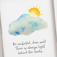 Little Women - 'Be Comforted Dear Soul' Literary Print
