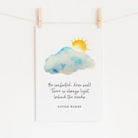 Little Women - 'Be Comforted Dear Soul' Literary Print