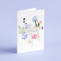 Little Women - 'Be Worthy Love' Literary Quote Card