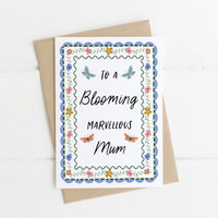 Blooming Marvellous Mum Card