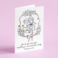 You're My Favourite Chapter Card