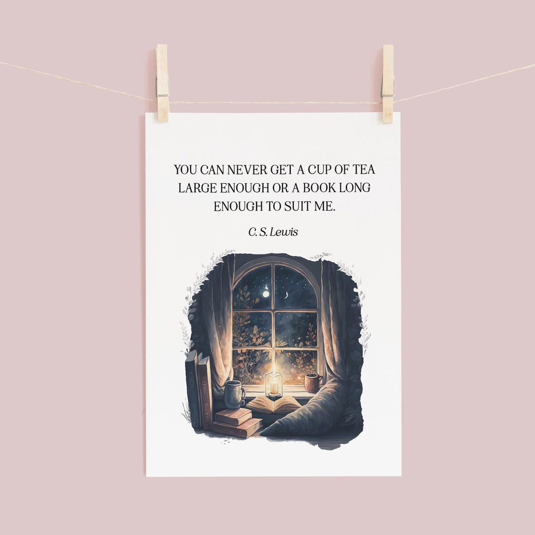 Midnight Book Lover Postcards