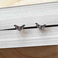 Dracula - 'You Are One Of The Lights' Bat Stud Earrings