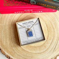 The Classics Reader Book Necklace