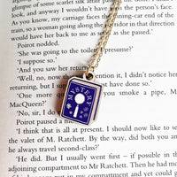 The Mystery Reader Book Necklace