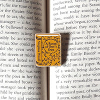 A Room Of One's Own Wooden Pin