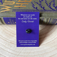 Wuthering Heights Wooden Pin