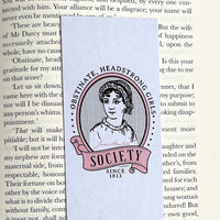 Pride and Prejudice - Obstinate Headstrong Girls Society Bookmark