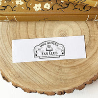 Jane Austen Fan Club Bookmark