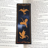 Flying Dragons Foil Bookmark