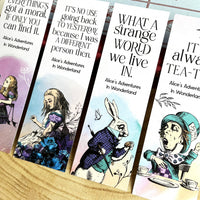 Alice's Adventures In Wonderland Bookmark Set