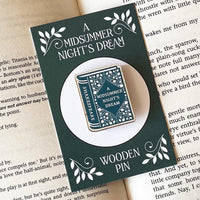 A Midsummer Night's Dream Wooden Pin