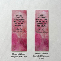 Jane Eyre - 'Every Atom Of Your Flesh' Bookmark