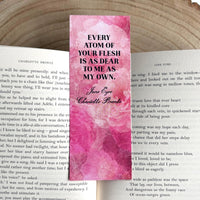 Jane Eyre - 'Every Atom Of Your Flesh' Bookmark