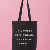 Always Be A Darcy Recycled Cotton Tote Bag
