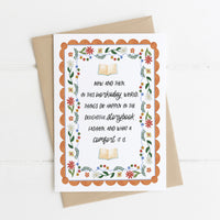 Little Women - 'This Workaday World' Literary Quote Card