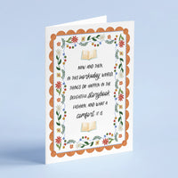Little Women - 'This Workaday World' Literary Quote Card
