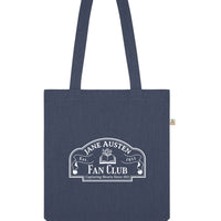 Jane Austen Fan Club Recycled Tote Bag