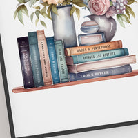 Mythical Love Stories Book Shelf Print