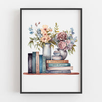 Mythical Love Stories Book Shelf Print