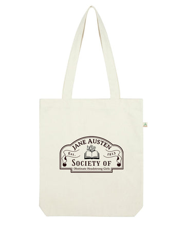 Society Of Obstinate Headstrong Girls Recycled Tote Bag