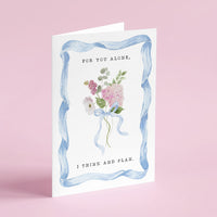 Persuasion - 'For You Alone' Literary Quote Card