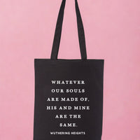Whatever Our Souls Recycled Cotton Tote Bag