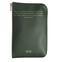 Pride and Prejudice Green Book Pouch Purse
