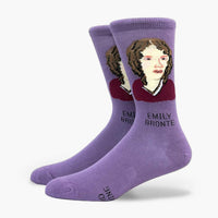 Emily Bronte Literary Socks