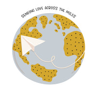 Sending Love Across The Miles Card