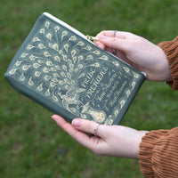 Pride and Prejudice Green Book Pouch Purse