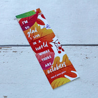 Anne of Green Gables - 'A World Where There Are Octobers' Bookmark