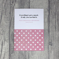 Alice's Adventures in Wonderland A5 Notebooks