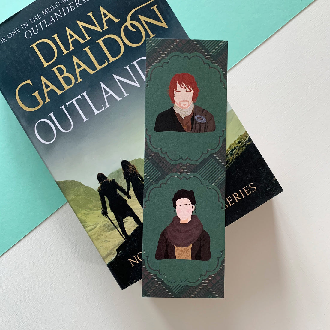 Literary Couples Bookmark: Claire and Jamie