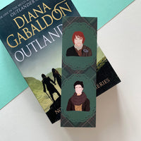 Literary Couples Bookmark: Claire and Jamie