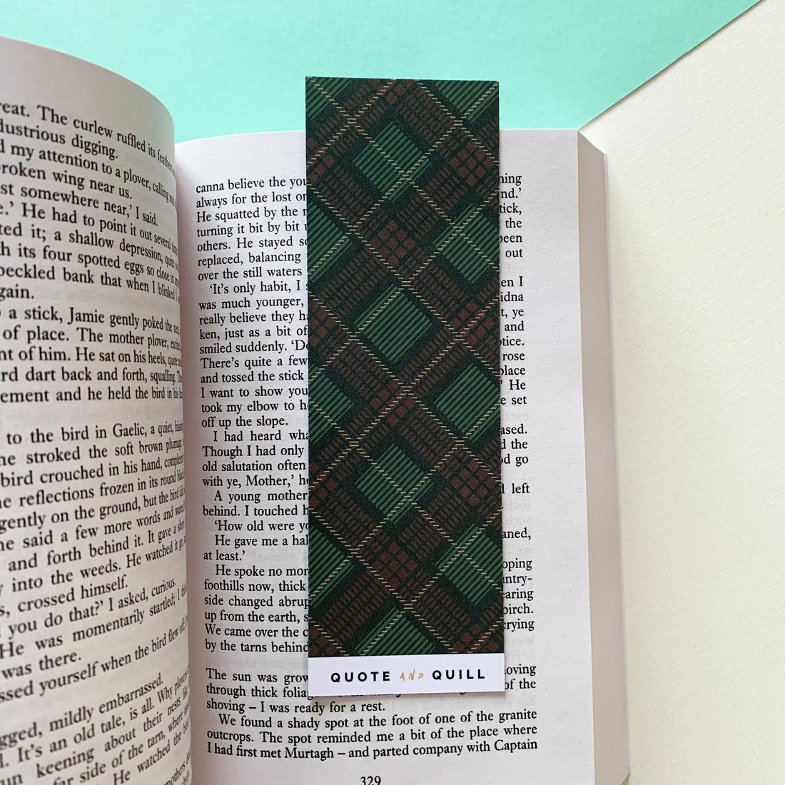 Literary Couples Bookmark: Claire and Jamie