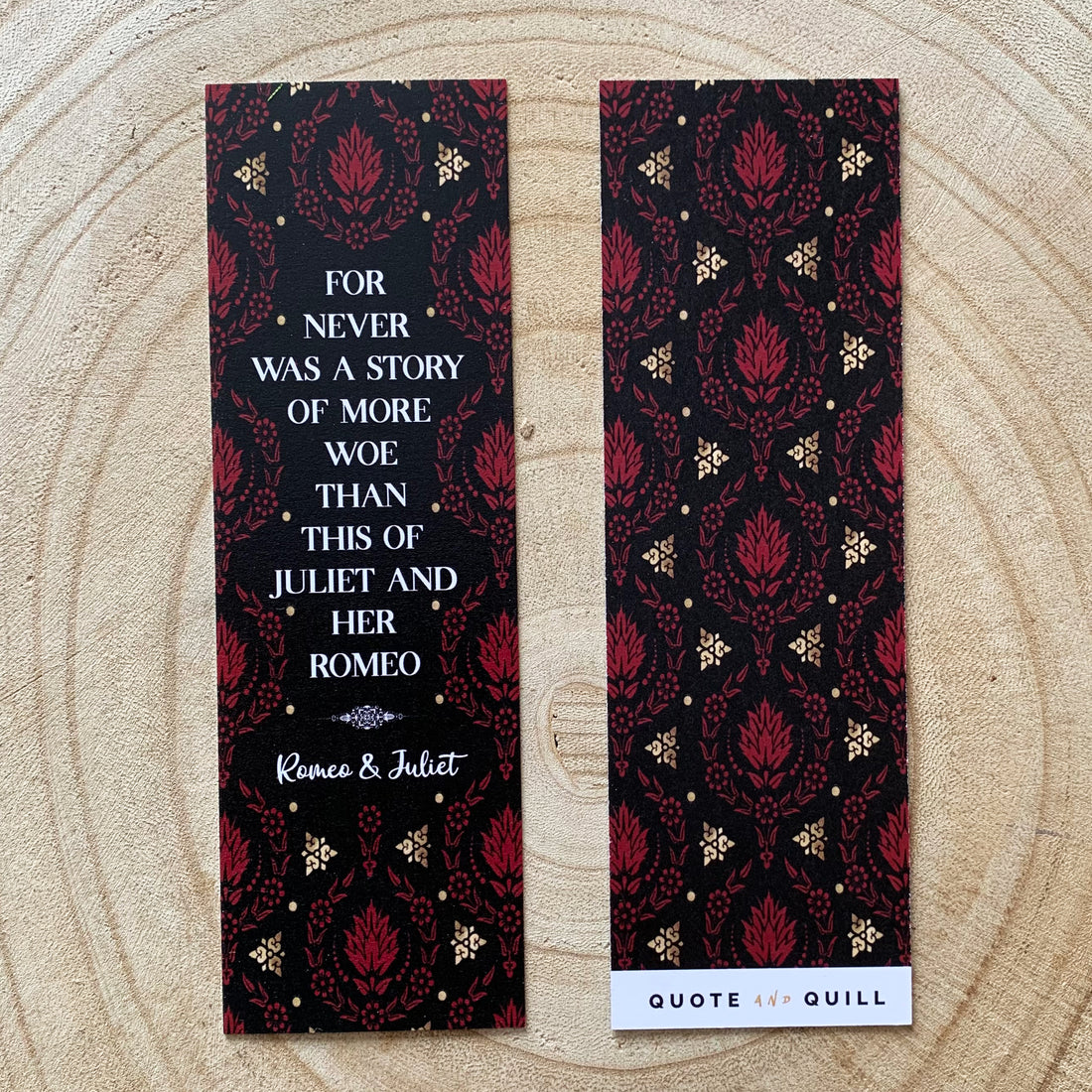 Romeo and Juliet Bookmarks