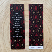 Romeo and Juliet Bookmarks