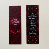 Romeo and Juliet Bookmarks