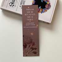 A Midsummer Night's Dream - 'She Is Fierce' Bookmark
