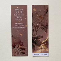A Midsummer Night's Dream - 'She Is Fierce' Bookmark