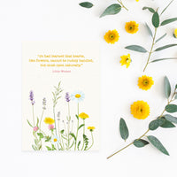 Little Women - 'Hearts, Like Flowers' Postcard