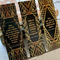 F. Scott Fitzgerald Bookmark Set