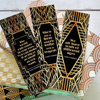 F. Scott Fitzgerald Bookmark Set