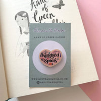 Anne of Green Gables - 'Kindred Spirits' Wooden Pin